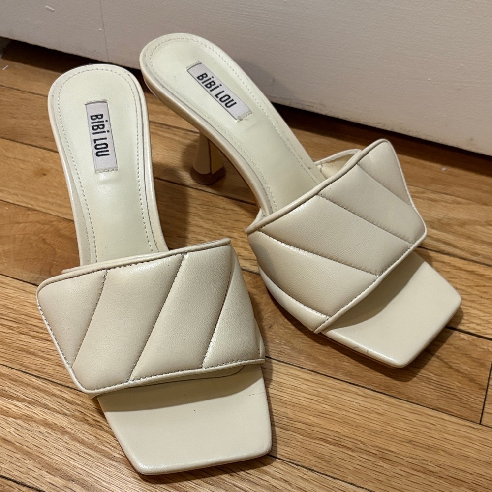 Bibi Lou Quilted Women's Heels